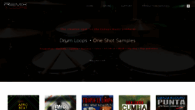 What Remixloops.com website looked like in 2018 (6 years ago)