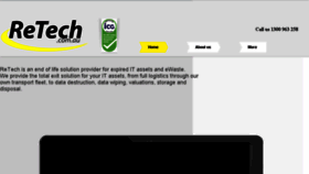 What Retech.com.au website looked like in 2018 (6 years ago)