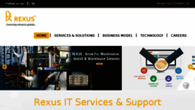 What Rexus-group.com website looked like in 2018 (5 years ago)