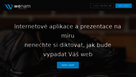 What Rio.wenam.cz website looked like in 2018 (6 years ago)
