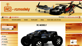 What Rc-rcmodely.cz website looked like in 2018 (5 years ago)