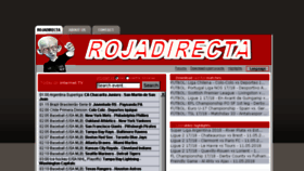 What Rojadirectavip.com website looked like in 2018 (5 years ago)