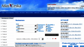 What Restaurace.atlasceska.cz website looked like in 2018 (6 years ago)