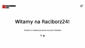 What Raciborz24.pl website looked like in 2018 (5 years ago)