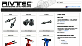 What Rivtec.co.nz website looked like in 2018 (7 years ago)