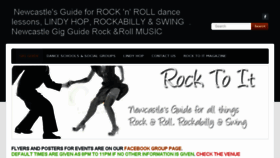 What Rocktoit.com website looked like in 2018 (5 years ago)