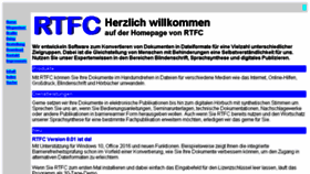 What Rtfc.de website looked like in 2018 (6 years ago)