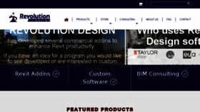 What Revolutiondesign.biz website looked like in 2018 (6 years ago)