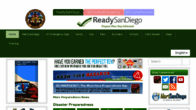 What Readysandiego.org website looked like in 2018 (5 years ago)