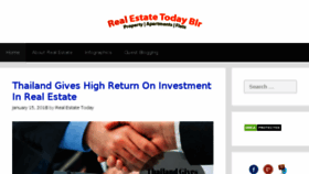 What Realestatetodayblr.com website looked like in 2018 (5 years ago)