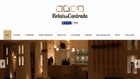 What Relaisincontrada.it website looked like in 2018 (7 years ago)