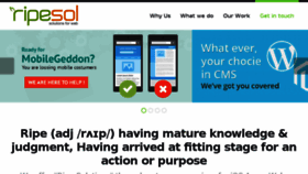 What Ripesol.com website looked like in 2018 (5 years ago)