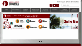 What Reddeerchamber.com website looked like in 2018 (6 years ago)