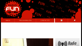 What Radiofun.com.ar website looked like in 2018 (5 years ago)