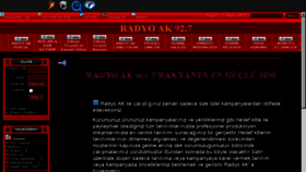 What Radyoak.com.tr website looked like in 2018 (5 years ago)