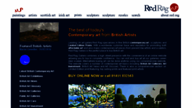What Redraggallery.co.uk website looked like in 2018 (8 years ago)