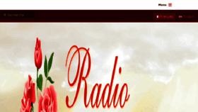 What Radioamour.com website looked like in 2018 (5 years ago)