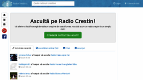 What Radiocrestin.ro website looked like in 2018 (5 years ago)