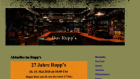 What Rupps.at website looked like in 2018 (6 years ago)