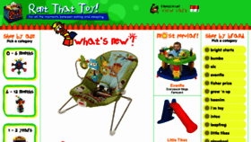 What Rent-that-toy.com website looked like in 2018 (5 years ago)