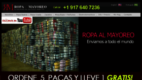 What Ropaalmayoreo.com website looked like in 2018 (5 years ago)