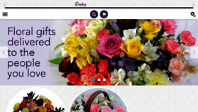 What Rainbowflowers.co.uk website looked like in 2018 (5 years ago)