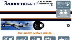 What Rubbercraft.com website looked like in 2018 (5 years ago)