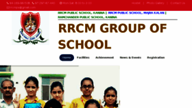 What Rrcmschool.com website looked like in 2018 (5 years ago)