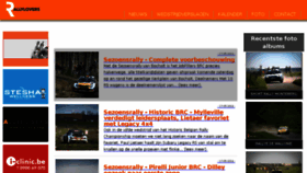 What Rallylovers.be website looked like in 2018 (5 years ago)