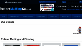 What Rubbermattingco.co.uk website looked like in 2018 (5 years ago)