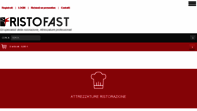 What Ristofast.com website looked like in 2018 (5 years ago)