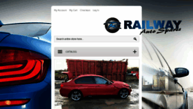 What Railwayautospares.com website looked like in 2018 (5 years ago)