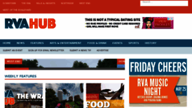 What Rvahub.com website looked like in 2018 (5 years ago)