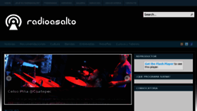 What Radioasalto.org website looked like in 2018 (5 years ago)
