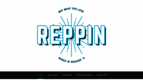 What Reppinpins.com website looked like in 2018 (5 years ago)