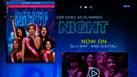What Roughnightmovie.com website looked like in 2018 (5 years ago)