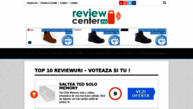What Reviewcenter.ro website looked like in 2018 (6 years ago)
