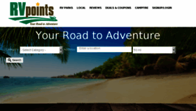 What Rvpoints.com website looked like in 2018 (7 years ago)