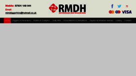 What Rotherhamminidiggerhire.co.uk website looked like in 2018 (5 years ago)