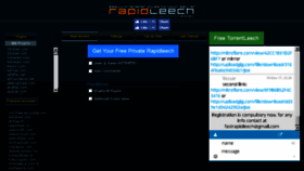 What Rapidleech.fastrapidleech.com website looked like in 2018 (5 years ago)
