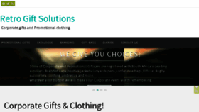 What Retrogiftsolutions.co.za website looked like in 2018 (5 years ago)