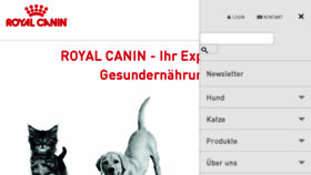 What Royal-canin.at website looked like in 2018 (5 years ago)