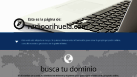 What Radioorihuela.com website looked like in 2018 (6 years ago)