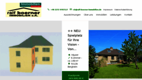 What Ralf-boerner-immobilien.de website looked like in 2018 (5 years ago)