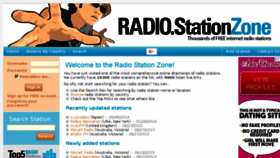 What Radiostationzone.com website looked like in 2018 (5 years ago)