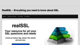 What Realssl.com website looked like in 2018 (5 years ago)