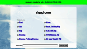 What Rigad.com website looked like in 2018 (5 years ago)