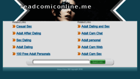 What Readcomiconline.me website looked like in 2018 (6 years ago)
