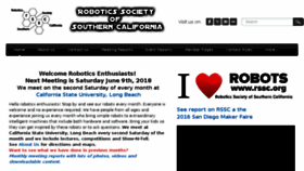 What Rssc.org website looked like in 2018 (6 years ago)