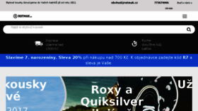 What Rotmak.cz website looked like in 2018 (5 years ago)
